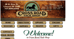 Desktop Screenshot of crossroadtack.com